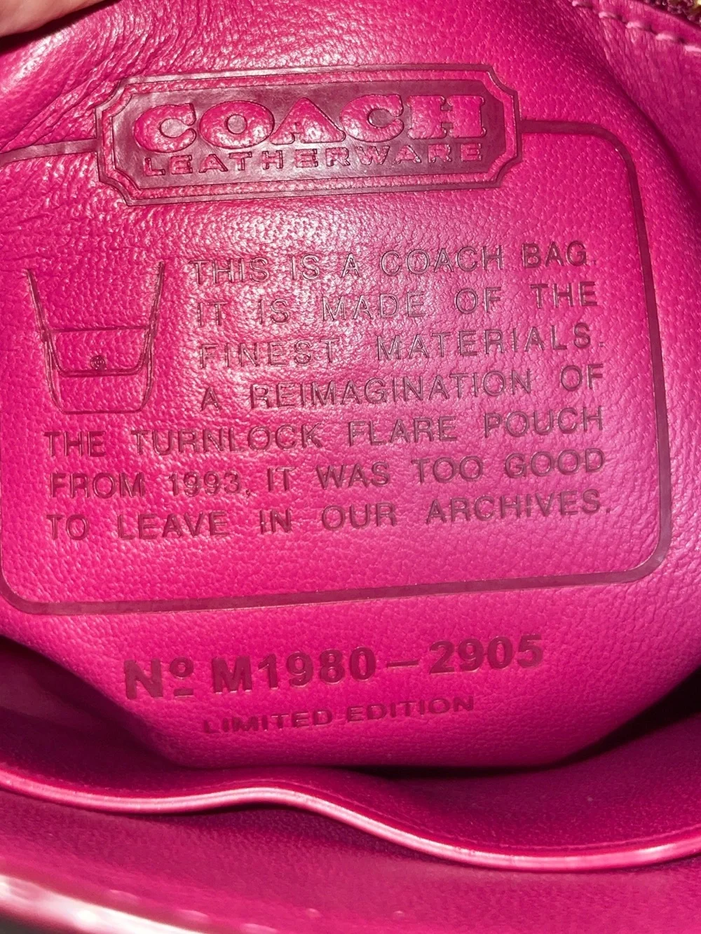 Coach Reimagined Turnlock Pouch Crossbody